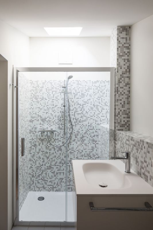 Tile-Designed Shower Space